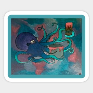 Octopus Sticker